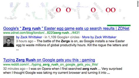 'Zerg rush' chews up Google search results - CNN.com