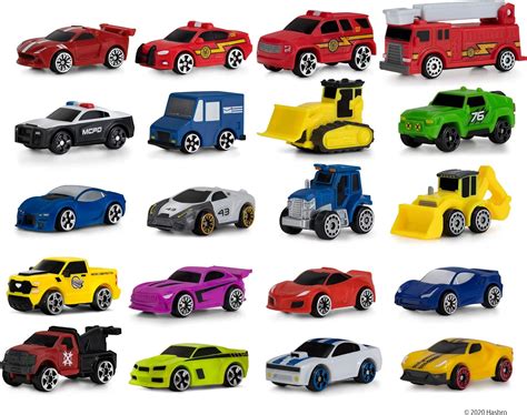 Micro Machines Super 20 Pack – Toy Car Collection, Features 20 ...