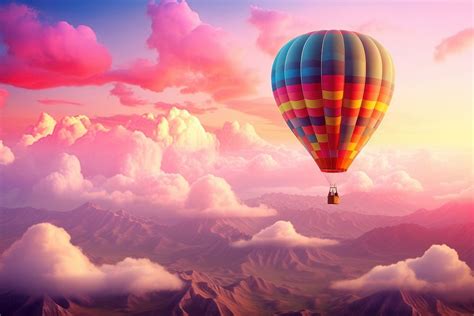 Balloon sky backgrounds landscape. | Premium Photo - rawpixel