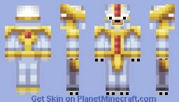 hallowed armor (terraria) polar bear Minecraft Skin