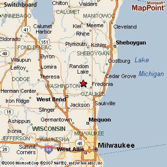 Kohler, Wisconsin Area Map & More