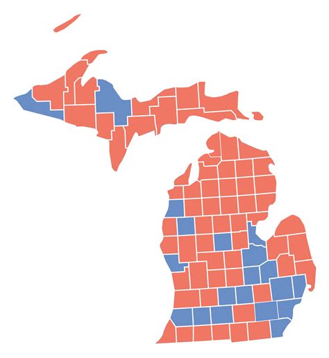 Us Map By County Election Results