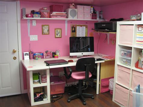 My Pink Haven | Scrapbook room, Sewing room, Room