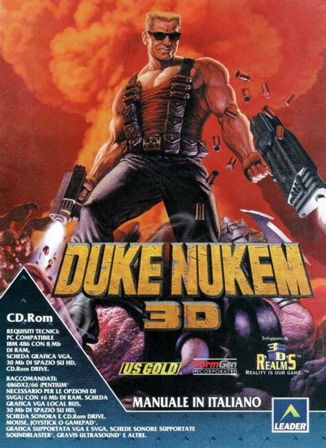 Duke Nukem 3D (1996) box cover art - MobyGames