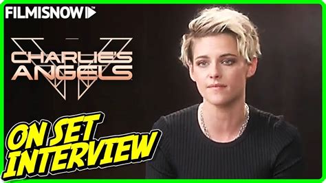 CHARLIE'S ANGELS | Kristen Stewart "Sabina" On-set Interview :: GentNews