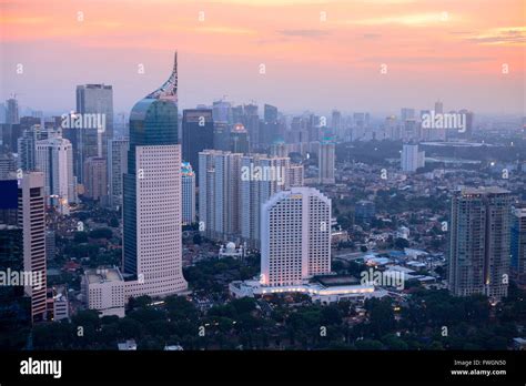 Skyline, Jakarta, Indonesia, Southeast Asia Stock Photo - Alamy