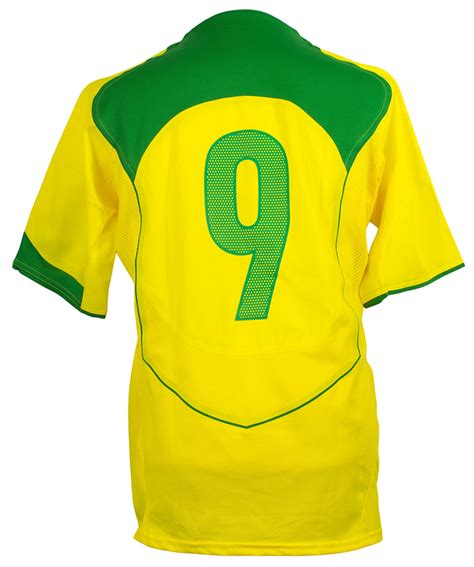 Ronaldo Game Worn Brazil Nike Jersey | Pristine Auction