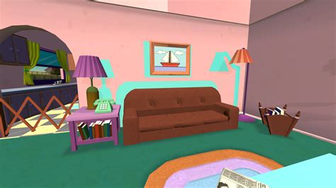 SFMLab • simpsons couch room