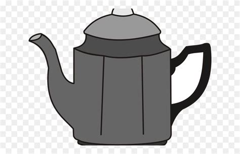 Teapot Clipart Transparent - Teapot Clipart Black And White - FlyClipart