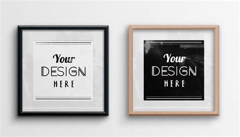 Free Square Frame Mockup – FreeMockup.net