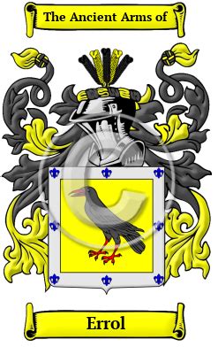 Errol Name Meaning, Family History, Family Crest & Coats of Arms