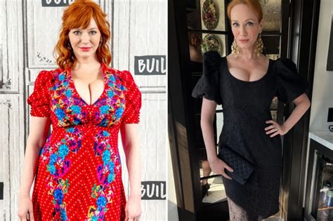 Mad Men star Christina Hendricks looks unrecognizable in new photo after drastic weight loss ...