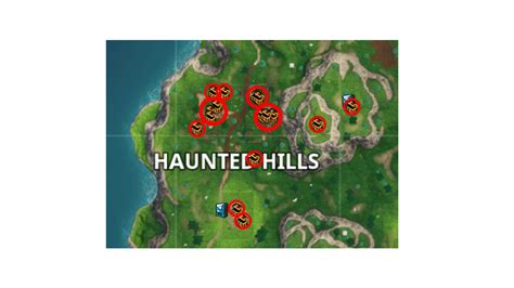 Fortnite Battle Royale - All Chest Locations in Haunted Hills | Tom's ...