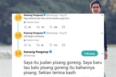 Kaesang Pangarep, Penjual Pisang Goreng yang Hartanya Melebihi Presiden ...