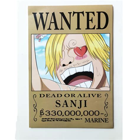 Sanji Wanted Wallpapers - Wallpaper Cave