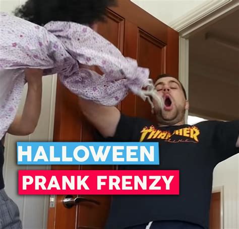 Halloween Prank Frenzy Goes Horribly Wrong 😱 | Halloween, practical joke | Halloween Prank ...