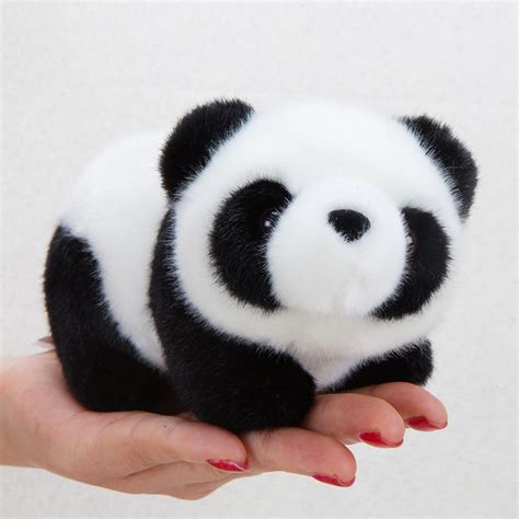 Cute Panda Plush, A family of Four Stuffed Panda Bear