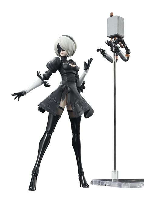 Buy TAMASHII NATIONS - NieR:Automata Ver1.1a - 2B, Bandai Spirits S.H.Figuarts Action Figure ...