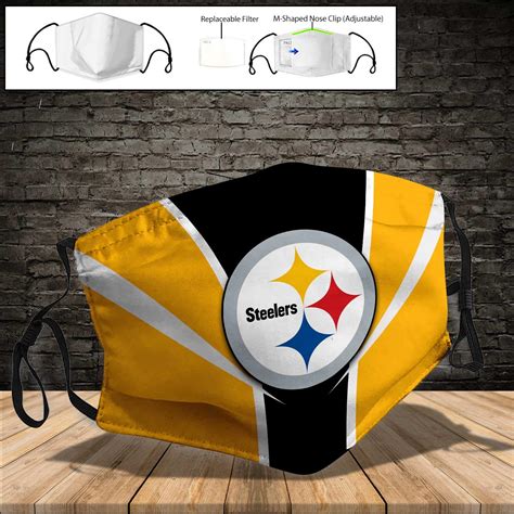 Stocktee NFL Pittsburgh Steelers Face Masks PP258