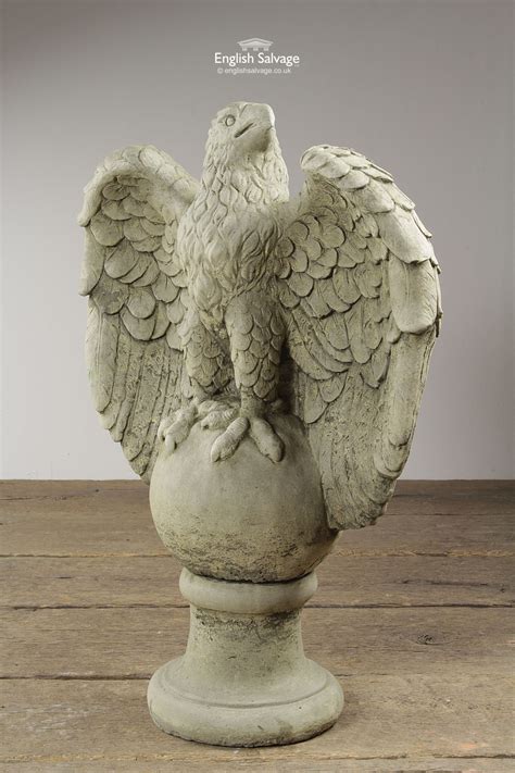 Composite Stone Eagle Statues/Finials