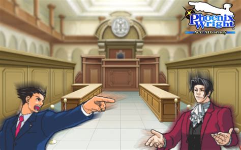 Phoenix vs Edgeworth by Knuckx117 on DeviantArt