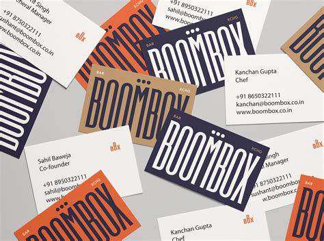 Boombox - Brand Identity on Behance