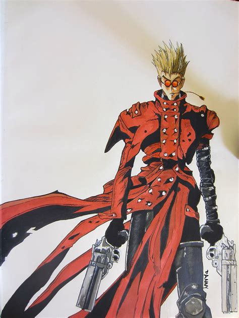 Trigun: Vash The Stampede By The WORKZ HD phone wallpaper | Pxfuel