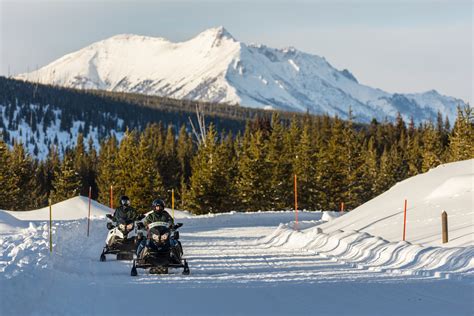 Today is the first day of winter season in Yellowstone National Park ...