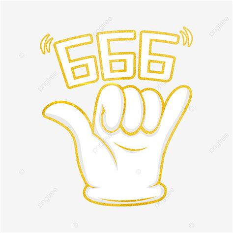 666 Hd Transparent, Excellent 666 Emoji Pack, 666, Gesture, Incredible ...