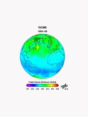 ESA - Evolution of global ozone distribution