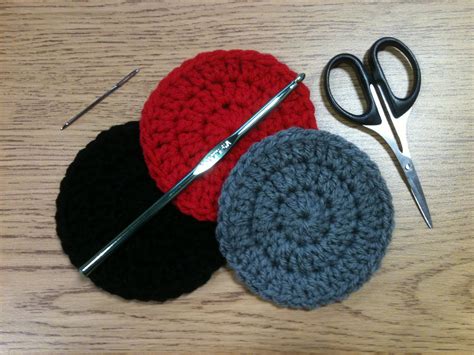 Caprice Creations: Round Crochet Coasters Pattern