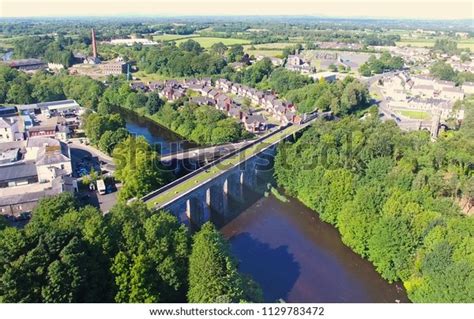 Randalstown Railway Viaduct Bridge Over River Stock Photo 1129783472 ...