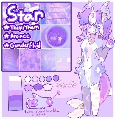 STAR [ reference sheet . NEW SONA ] by Socksnoot on DeviantArt