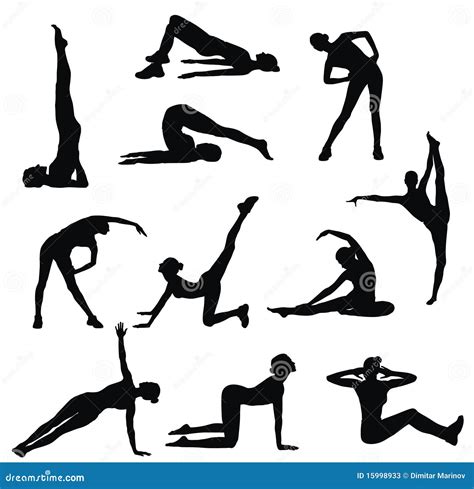 Fitness Exercises Stock Photos - Image: 15998933