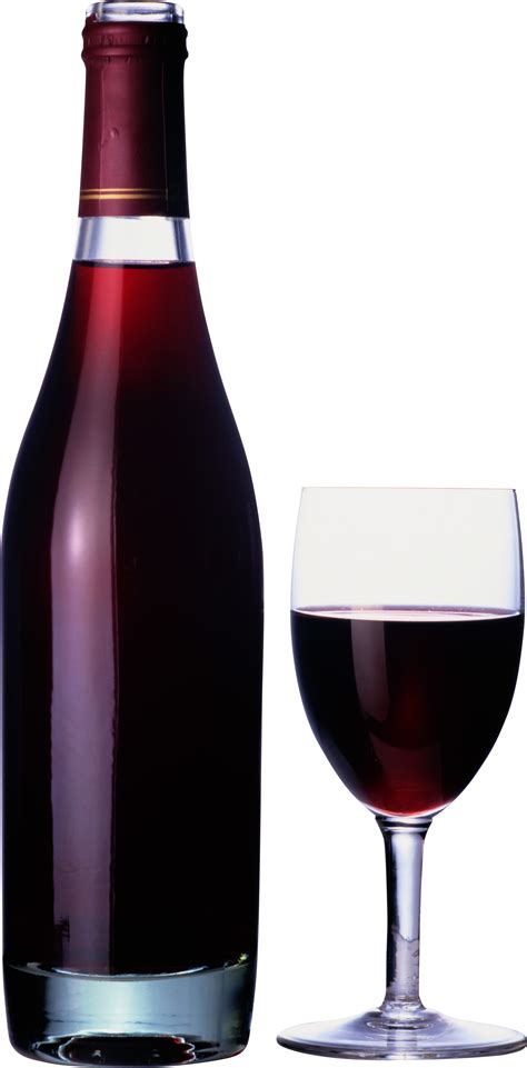 Collection of PNG Wine Bottle And Glass. | PlusPNG