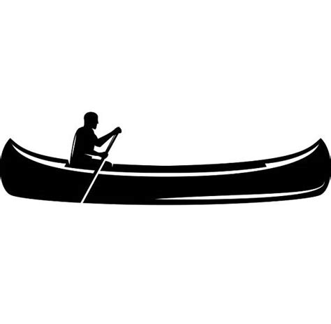 Canoe clipart black and white, Canoe black and white Transparent FREE for download on ...