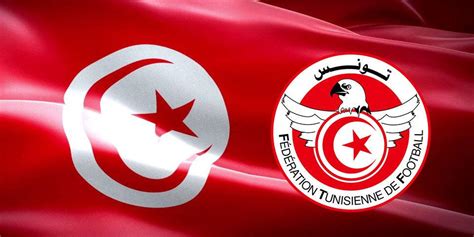 Download Tunisia National Football Team Logo And Flag Wallpaper | Wallpapers.com