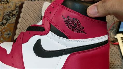 FAKE Air Jordan 1 Chicago review - YouTube