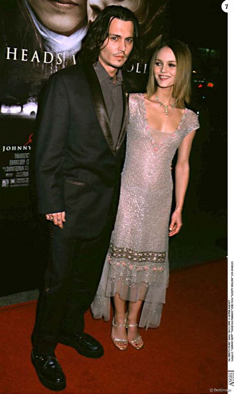 Johnny Depp et Vanessa Paradis à Los Angeles en 1999. - Purepeople