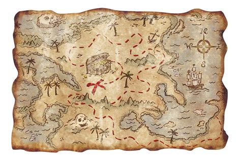 fun - Pirate Treasure Map - TeX - LaTeX Stack Exchange