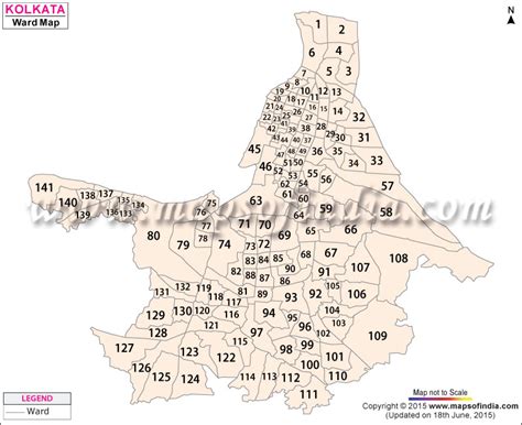 Kolkata Ward Map