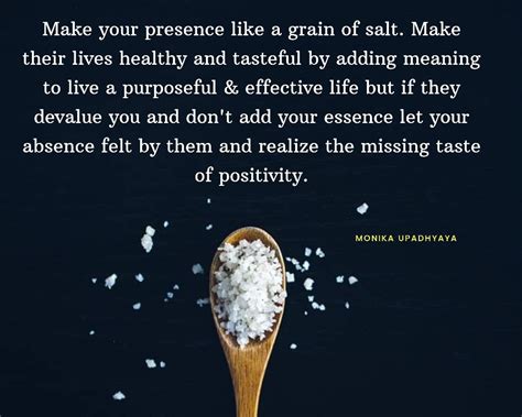 Pin by Monika Upadhyaya on quotes | Quotes, Tasteful, Grain of salt