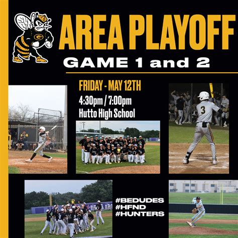 Gatesville Hornet Baseball on Twitter: "Round 2 is set! Hornet Nation ...