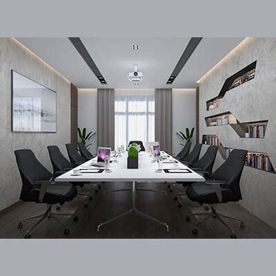 Modern Meeting Room - 3D Model by Archcorners