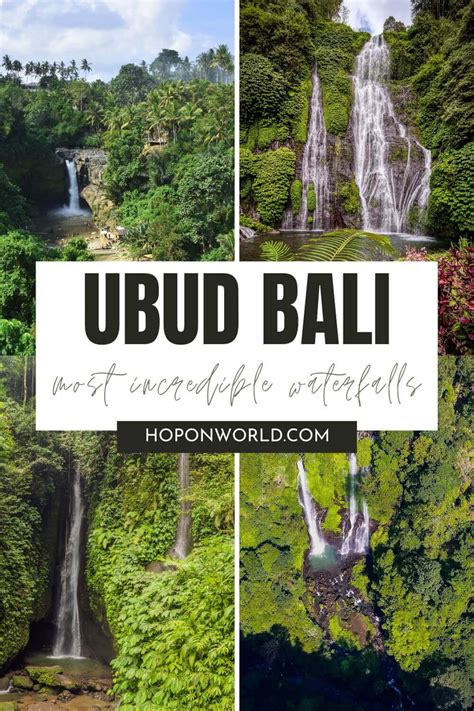 8 Jaw-Dropping Ubud Waterfalls You Can't Miss • Hoponworld