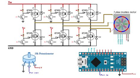 Brushless sensored schematic