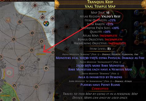 What's up with Vaal Temple Map region? : r/pathofexile