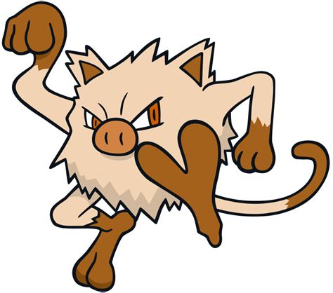 Mankey official artwork gallery | Pokémon Database