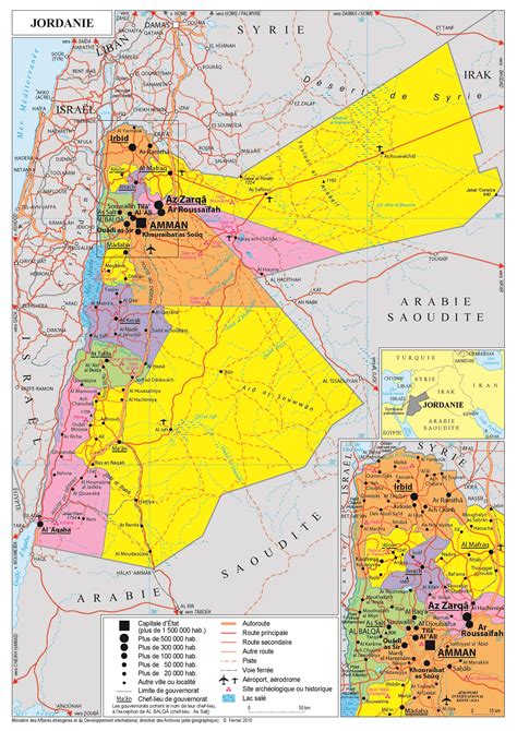 Présentation de la Jordanie - Ministère de l’Europe et des Affaires étrangères