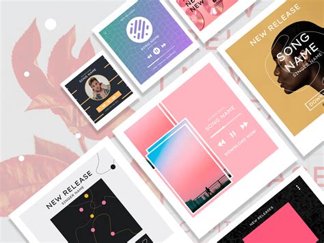 Instagram Music Templates by Artify by IconShock & ByPeople on Dribbble